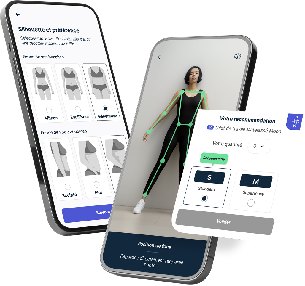 Interface porteur WeeFizz sur mobile