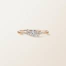 Bague Or rose Diamant Baby EverBloom 1